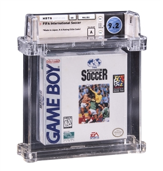 1995 Game Boy (USA) "FIFA International Soccer" Sealed Video Game - WATA 9.2/A